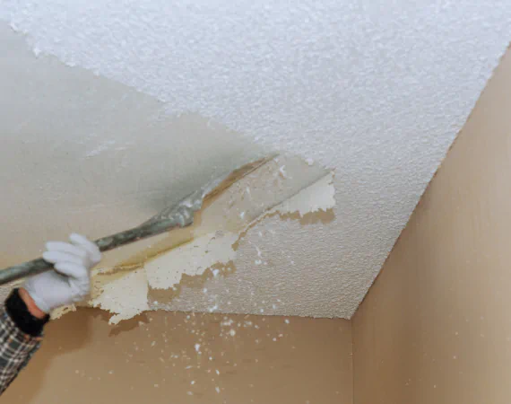 Popcorn Ceiling Removal